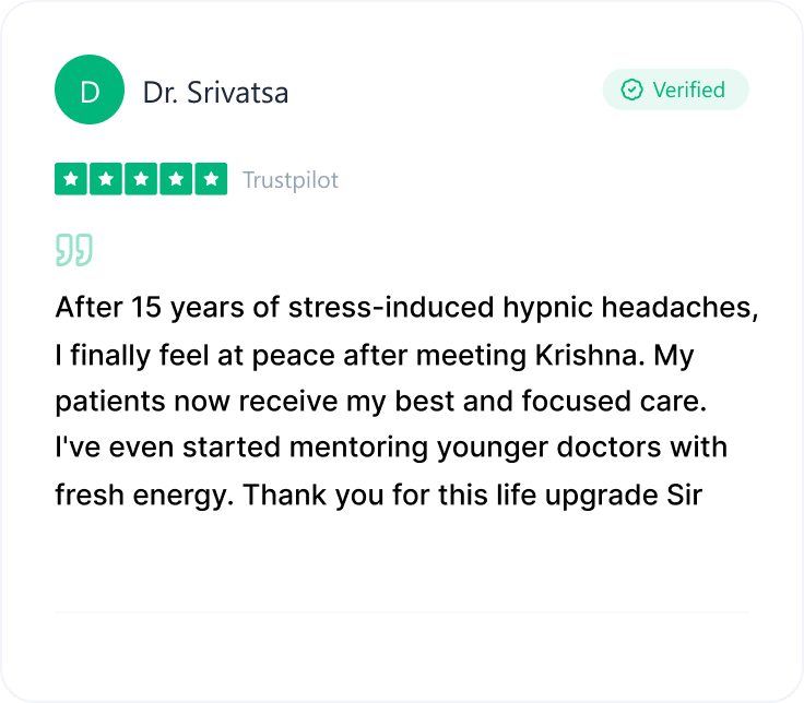 Client testimonial