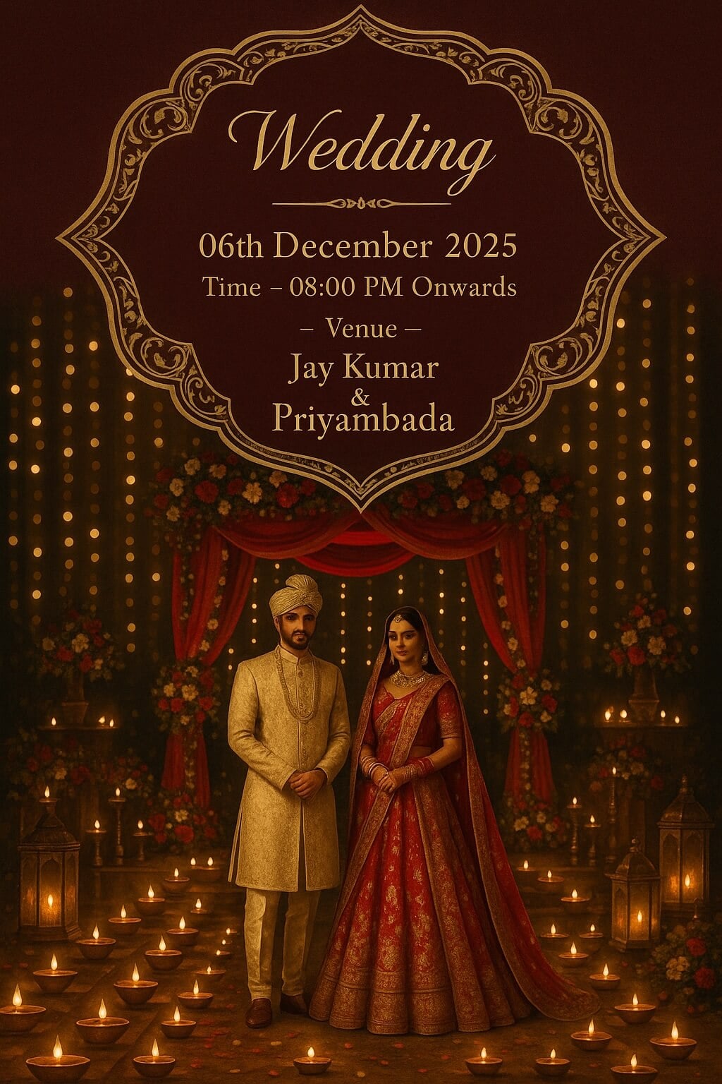 Wedding Invitation Card