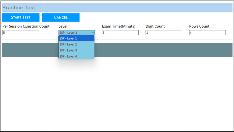 Student Test Website Student Login