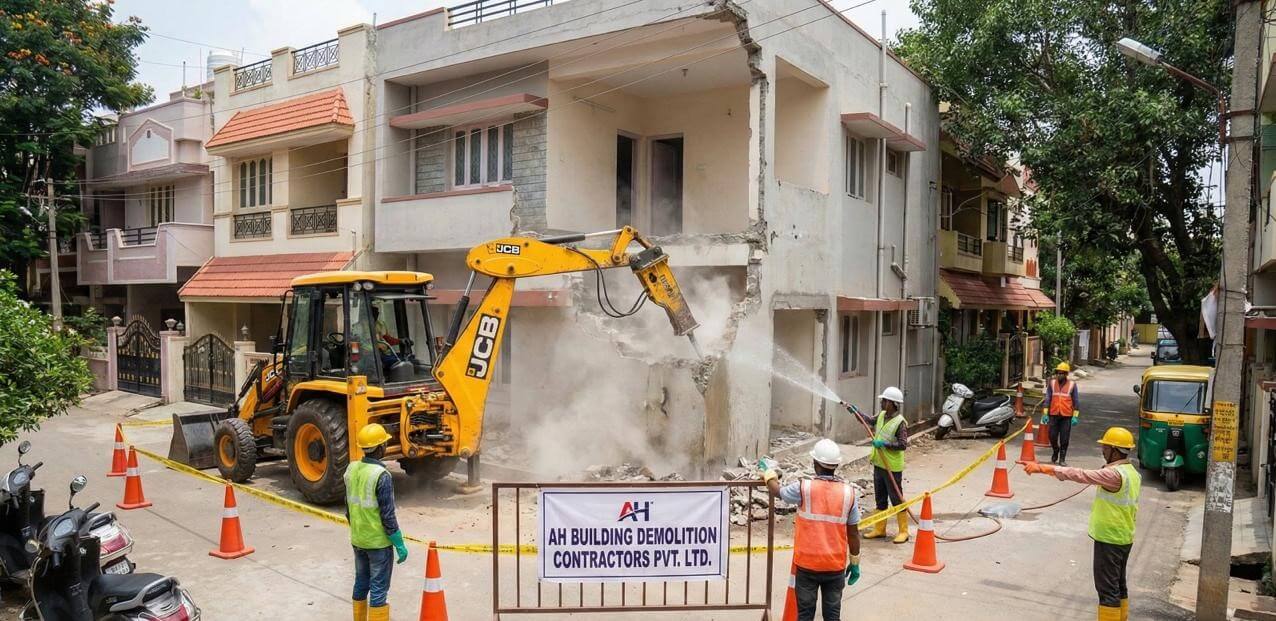 House demolition in Bangalore