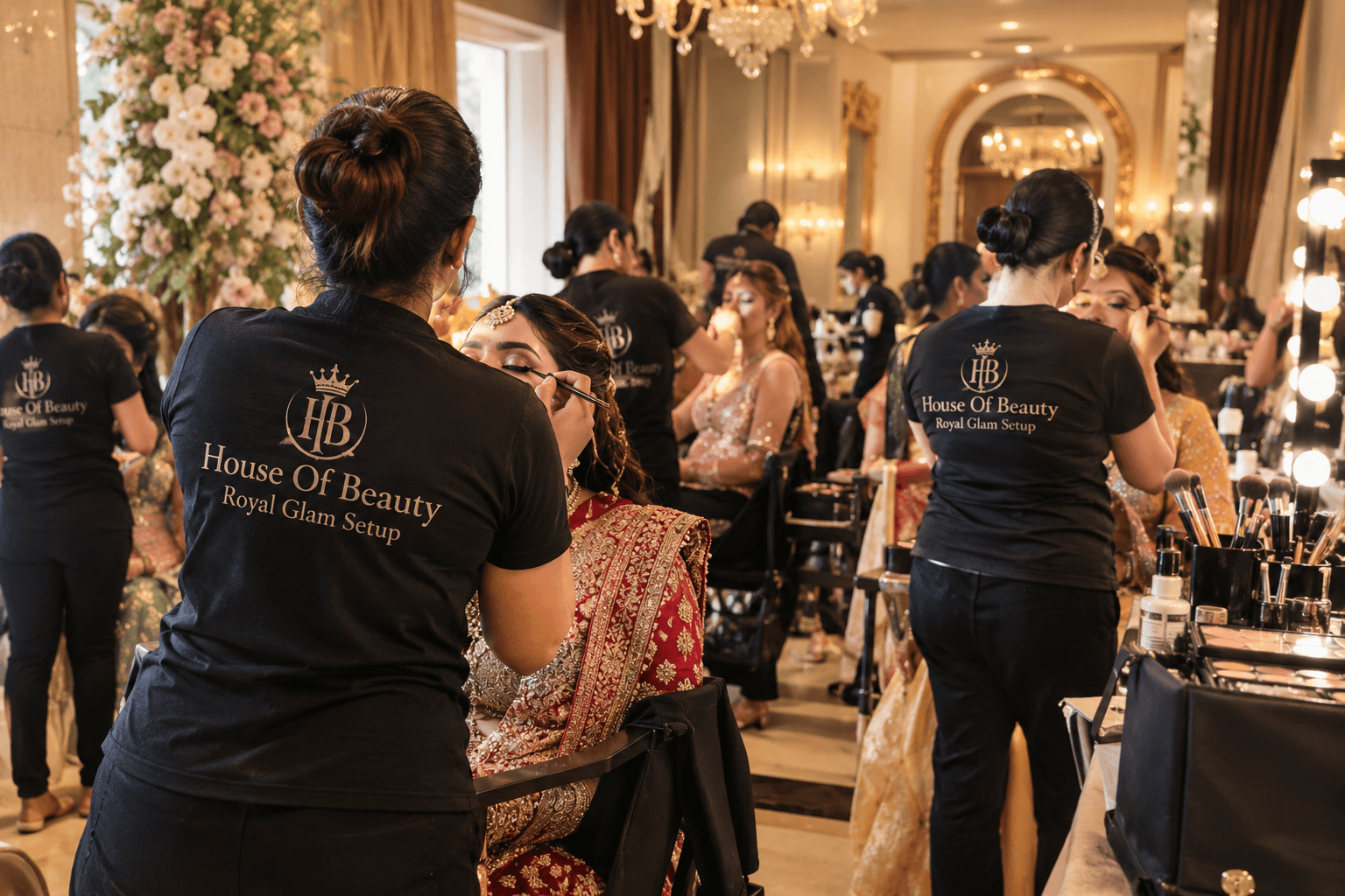 House Of Beauty Royal Glam Setup logo