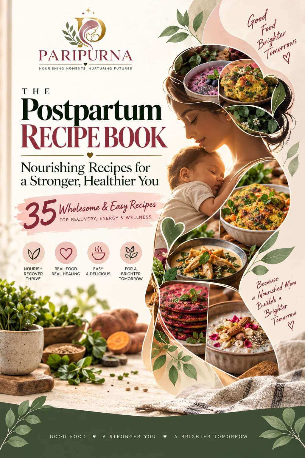 The Postpartum Recipe Collection — free bonus ebook by Paripurna
