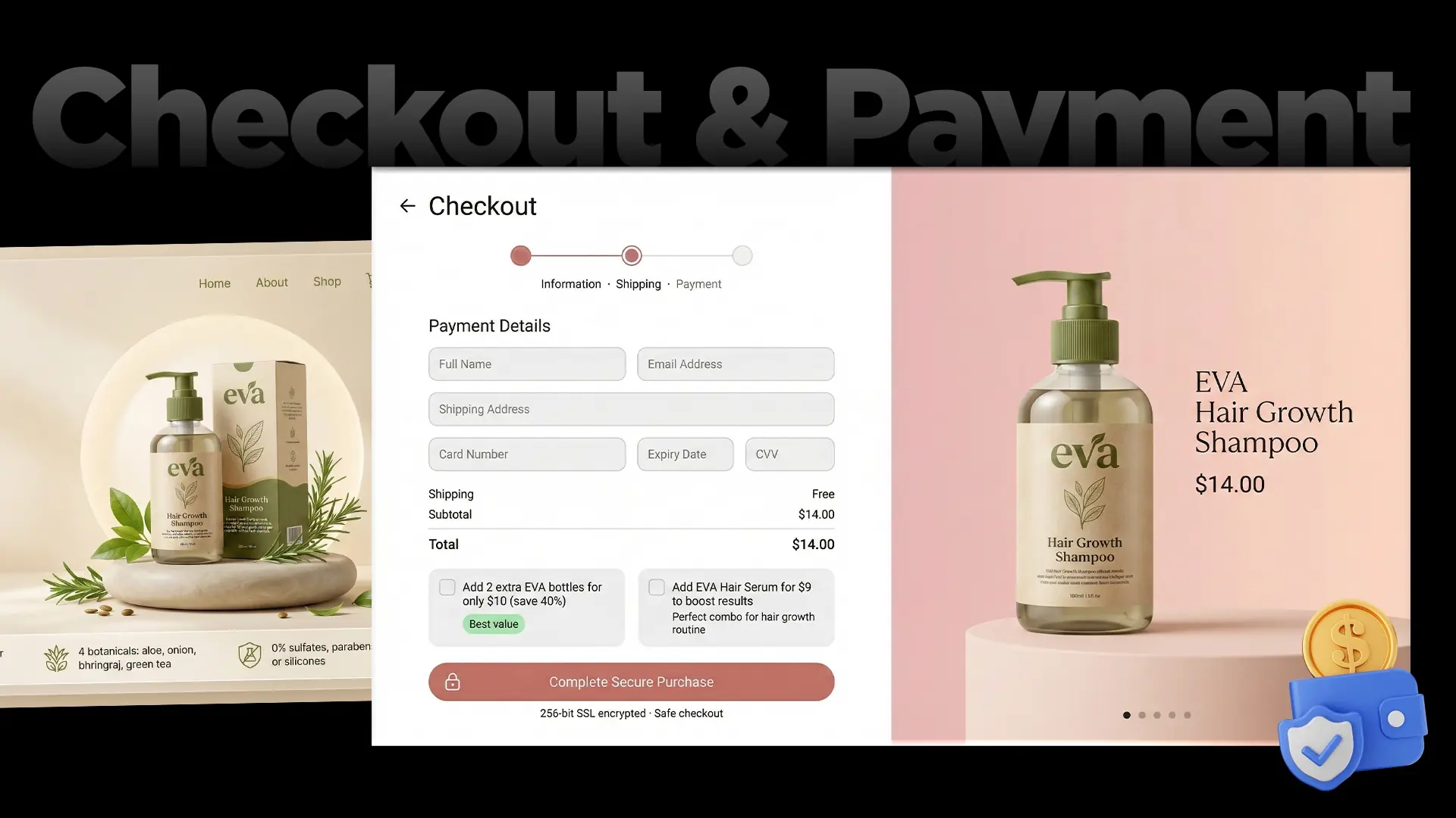 FlexiFunnels checkout and payments