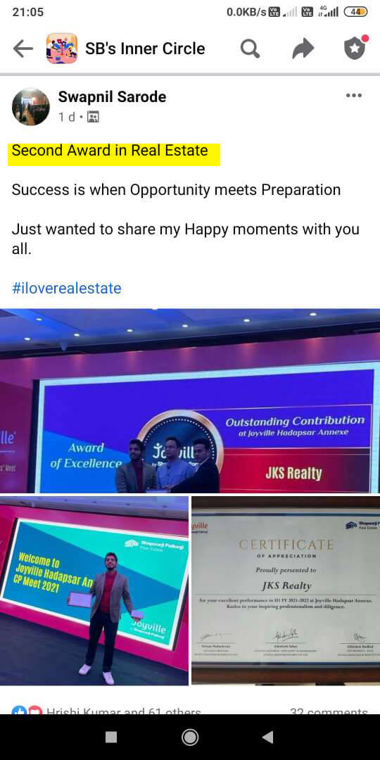 e3nji_540_SwapnilSarodeRealestateaward