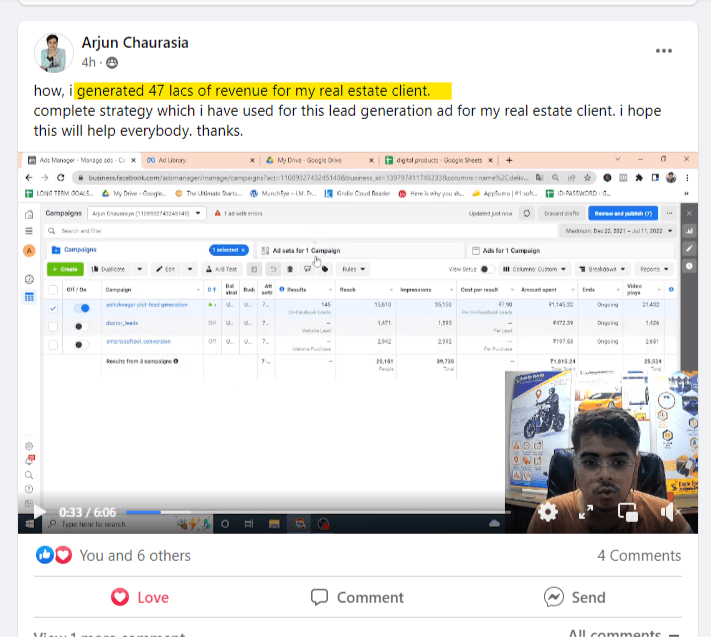 k1odm_711_ArjunChaurasia47lakhsRealEstateFacebookadsserviceBusinessowner