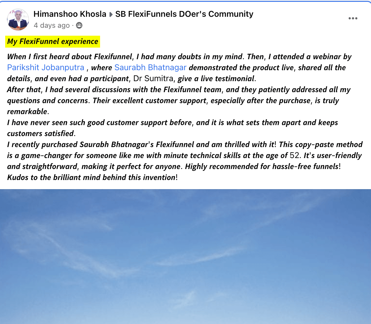 uzmjm_1216_HimanshooFlexiFunnelsExperience