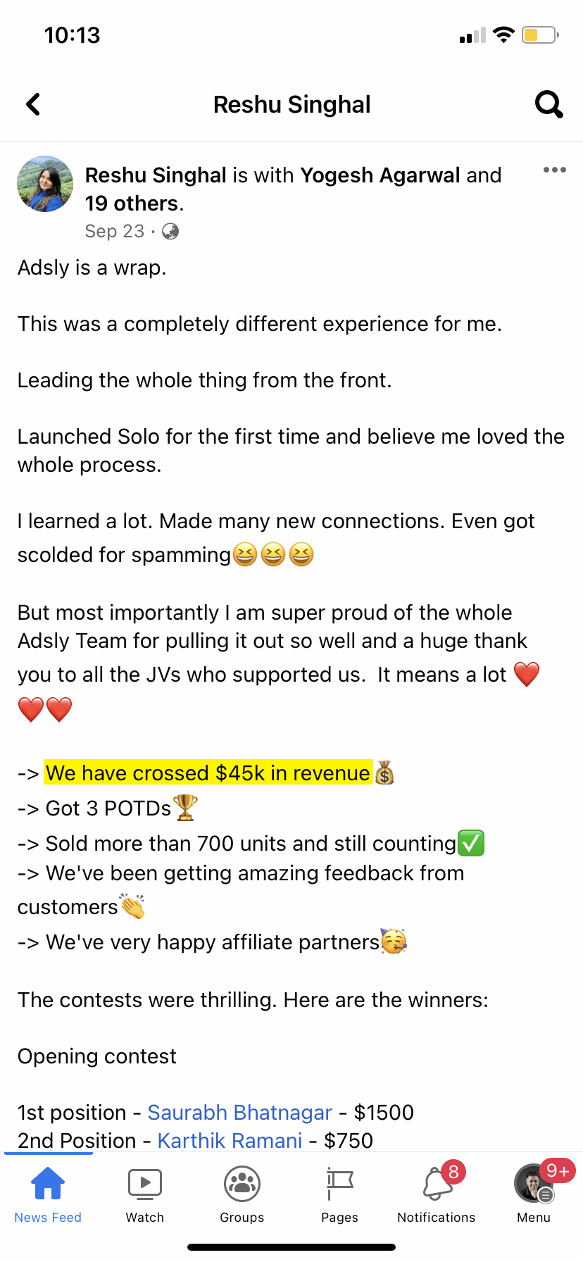 uzmzm_828_ReshuSinghal45kProductlaunchBusinessowner