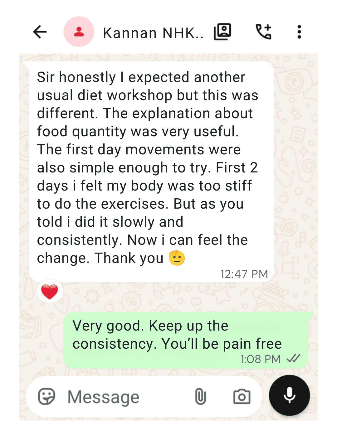 Workshop attendee review 3
